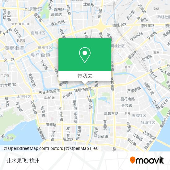 让水果飞地图