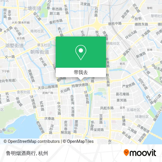 鲁明烟酒商行地图