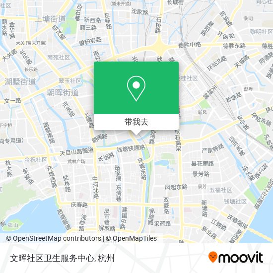 文晖社区卫生服务中心地图