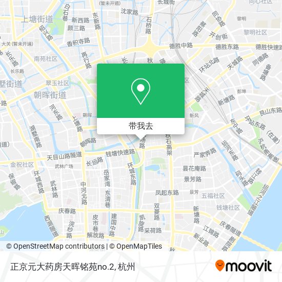 正京元大药房天晖铭苑no.2地图