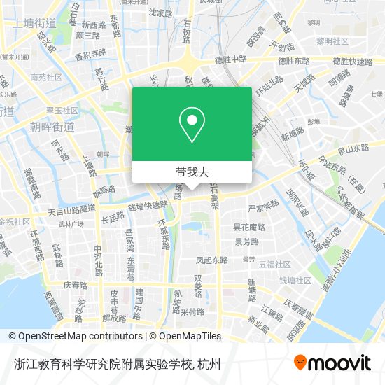 浙江教育科学研究院附属实验学校地图