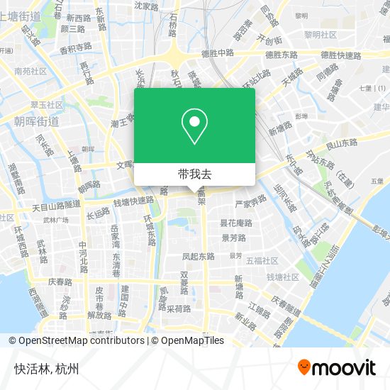 快活林地图