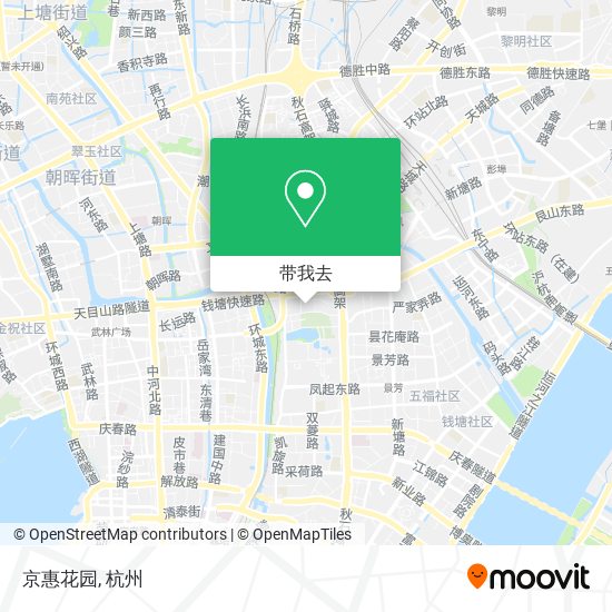 京惠花园地图