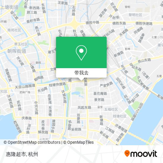 惠隆超市地图