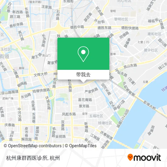杭州康群西医诊所地图