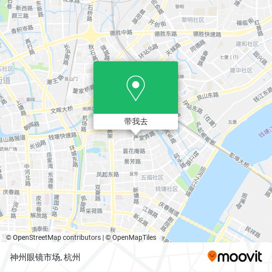 神州眼镜市场地图