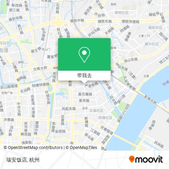 瑞安饭店地图