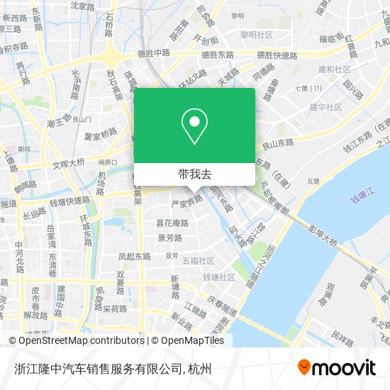 浙江隆中汽车销售服务有限公司地图