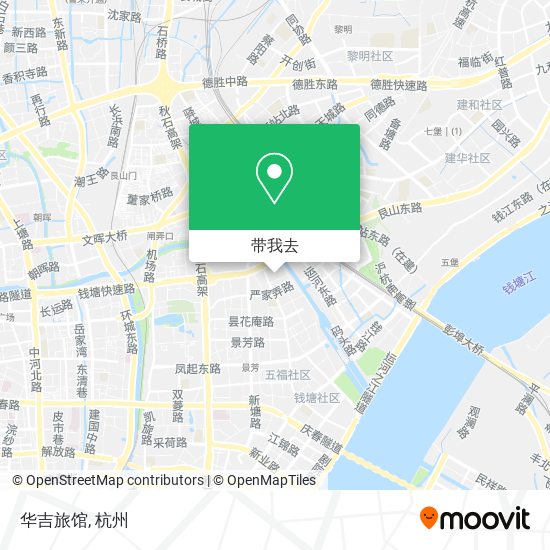 华吉旅馆地图