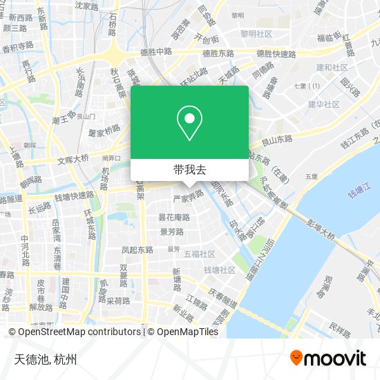 天德池地图