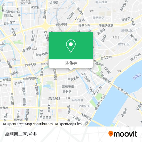 皋塘西二区地图