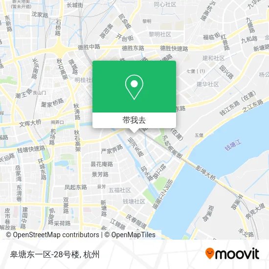 皋塘东一区-28号楼地图