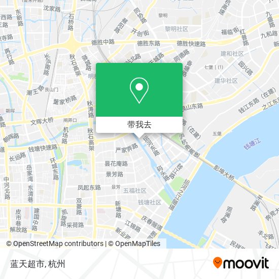 蓝天超市地图
