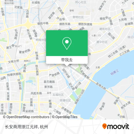 长安商用浙江元祥地图