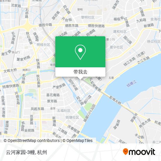 云河家园-3幢地图