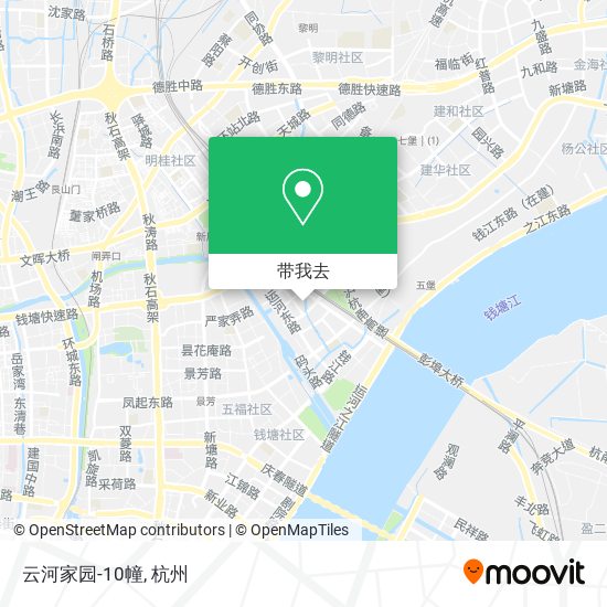 云河家园-10幢地图