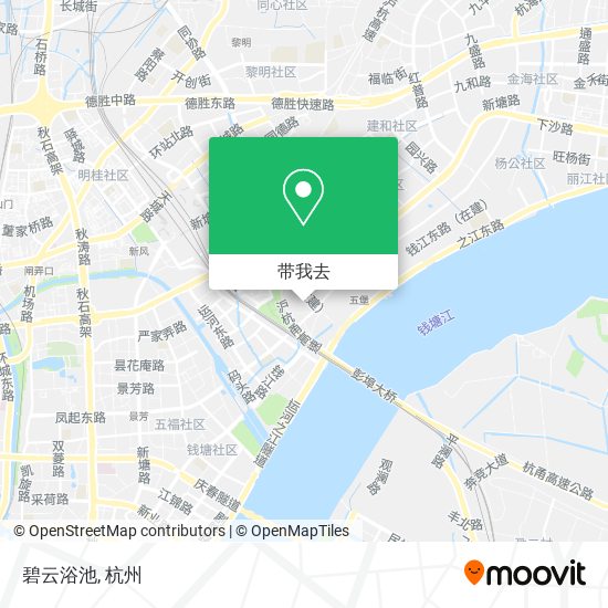 碧云浴池地图