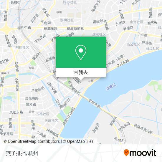 燕子排挡地图