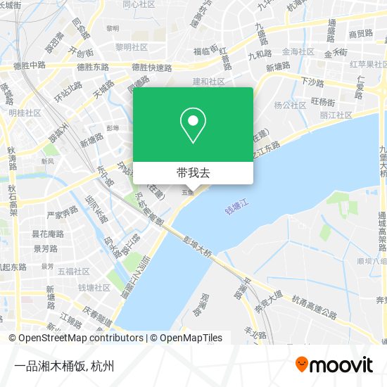 一品湘木桶饭地图