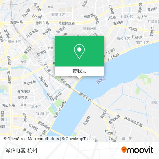 诚信电器地图