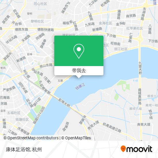 康体足浴馆地图