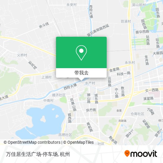 万佳居生活广场-停车场地图