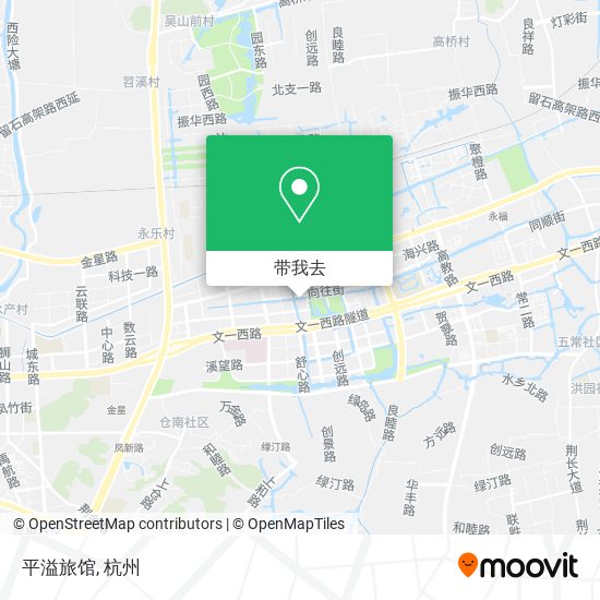 平溢旅馆地图