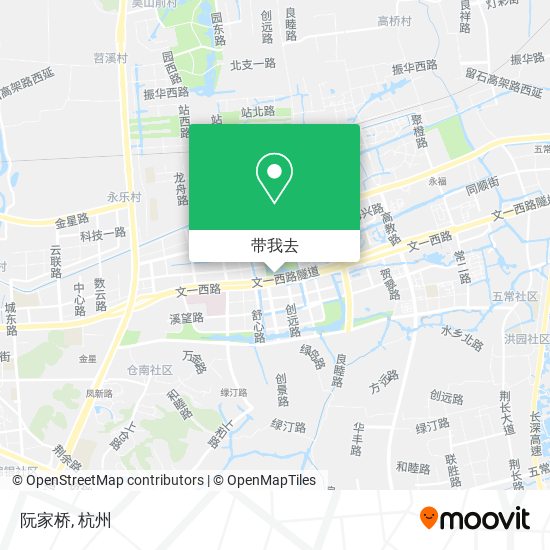 阮家桥地图