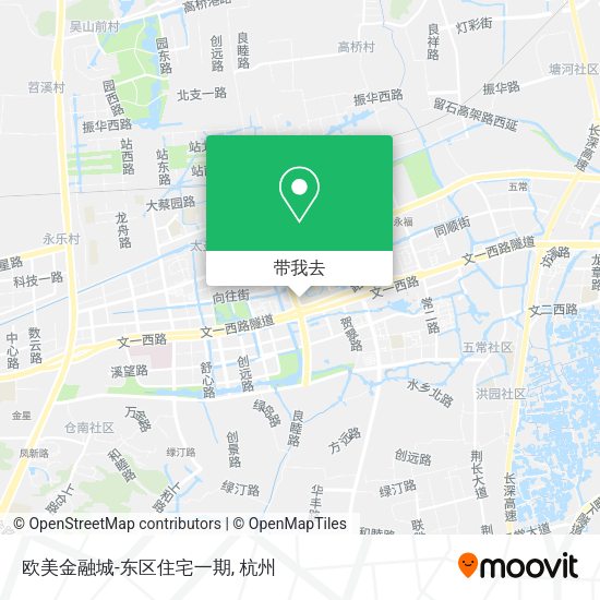 欧美金融城-东区住宅一期地图