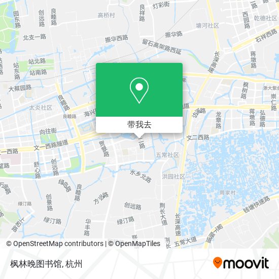 枫林晚图书馆地图