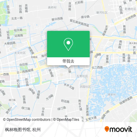 枫林晚图书馆地图