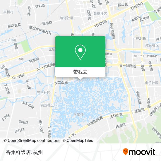 香集鲜饭店地图