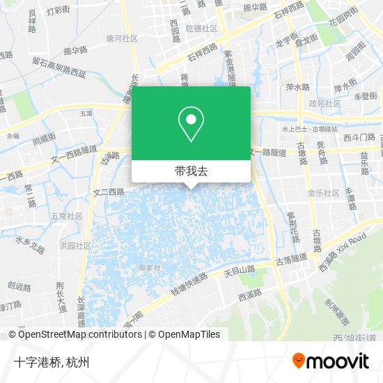 十字港桥地图