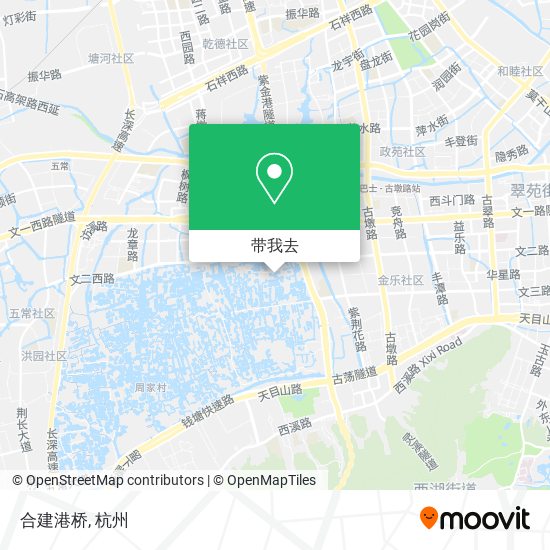 合建港桥地图