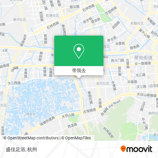 盛佳足浴地图