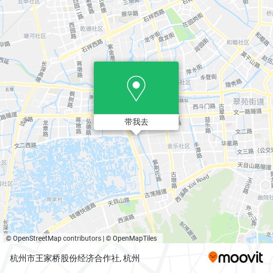 杭州市王家桥股份经济合作社地图