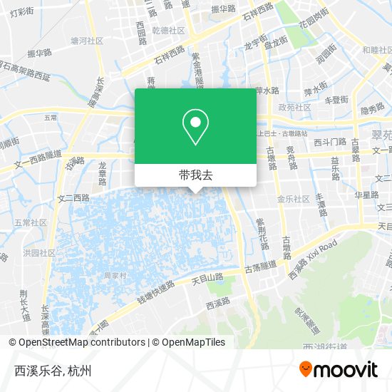 西溪乐谷地图