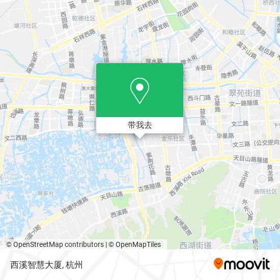 西溪智慧大厦地图