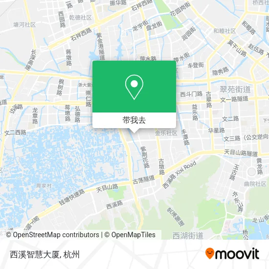 西溪智慧大厦地图