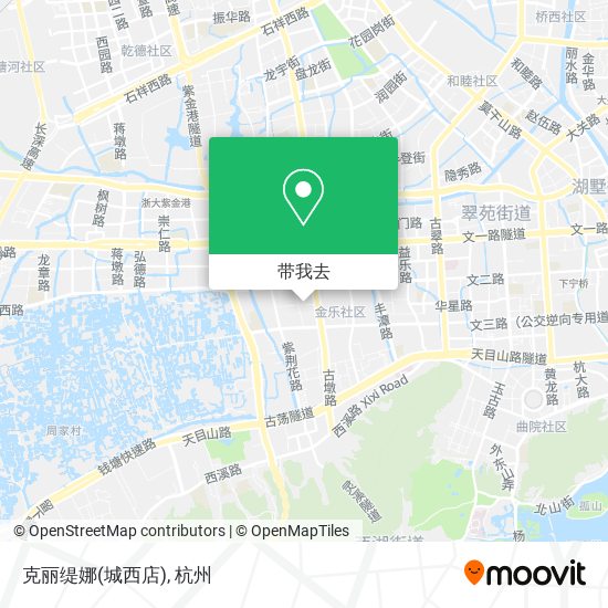 克丽缇娜(城西店)地图