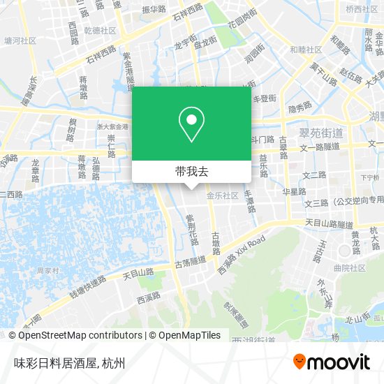 味彩日料居酒屋地图
