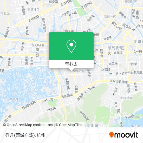 乔丹(西城广场)地图