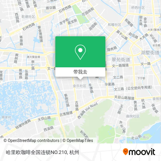 哈里欧咖啡全国连锁NO.210地图