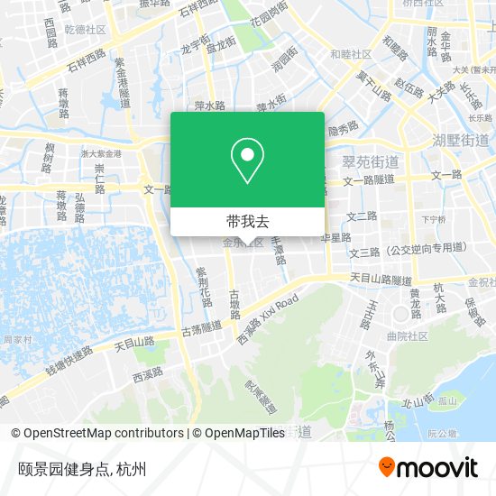 颐景园健身点地图
