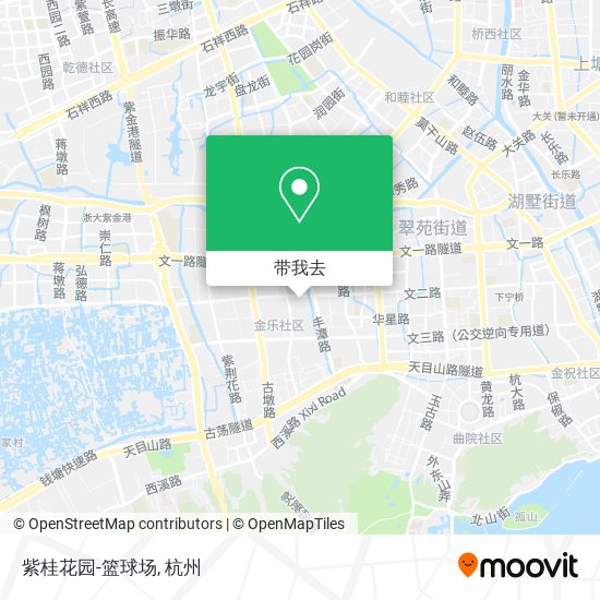 紫桂花园-篮球场地图