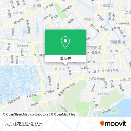 八月桂花足道馆地图