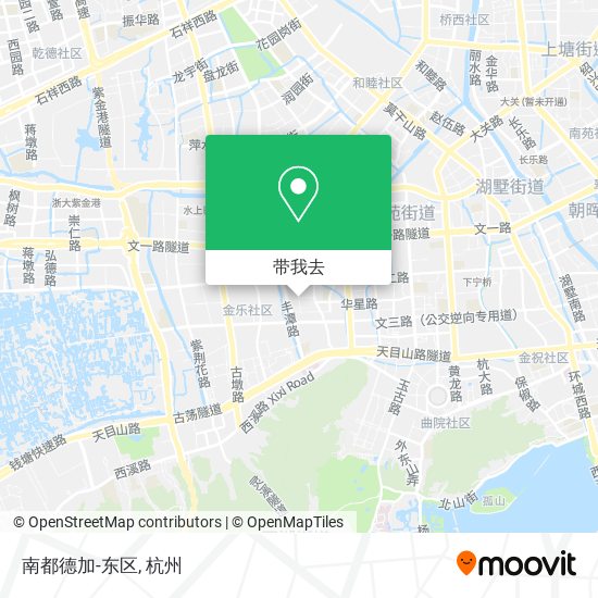南都德加-东区地图