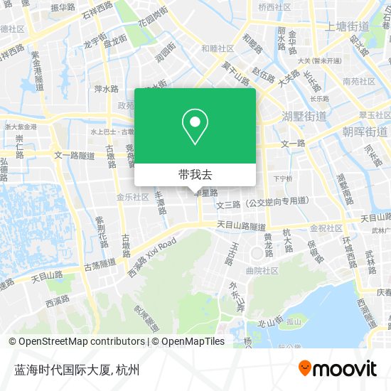 蓝海时代国际大厦地图