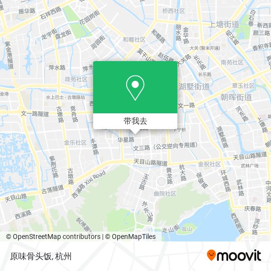 原味骨头饭地图