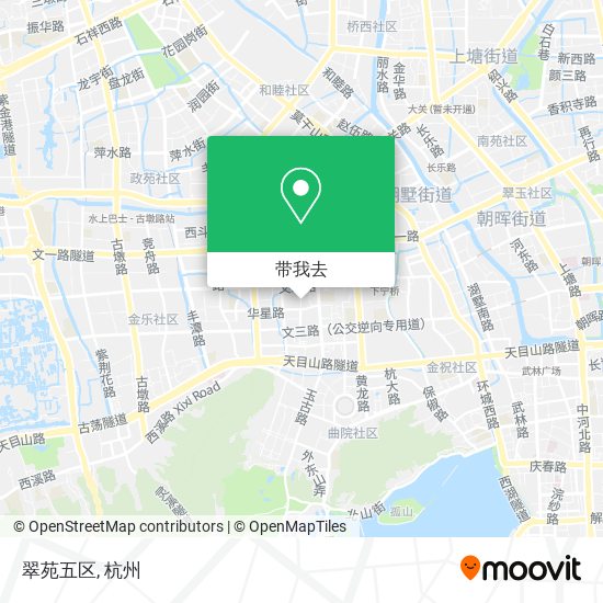 翠苑五区地图